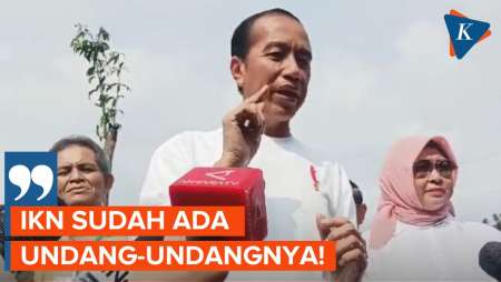 Muncul Kritik Soal Pembangunan IKN, Jokowi: Ada Undang-undangya!