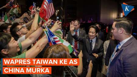 China Kritik Habis-habisan Wapres Taiwan yang Bertamu ke AS