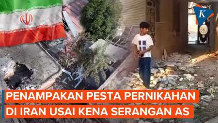 Dibom AS, Begini Penampakan Lokasi Pesta Pernikahan Di Iran