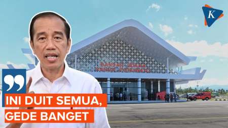 Jokowi Resmikan Bandara Panua Pohuwato Gorontalo, Telan Biaya Rp 437 M