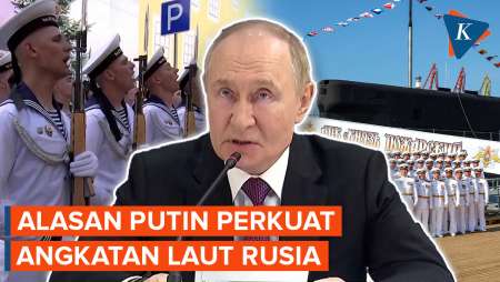 Putin Tiba-tiba Pamer Kekuatan Angkatan Laut Rusia, Kenapa?