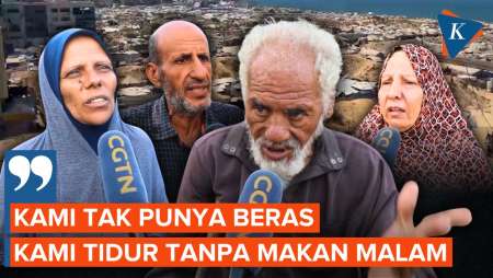 Derita Warga Gaza di Tengah Kelaparan, Tak Ada Makanan, Diserang Penyakit