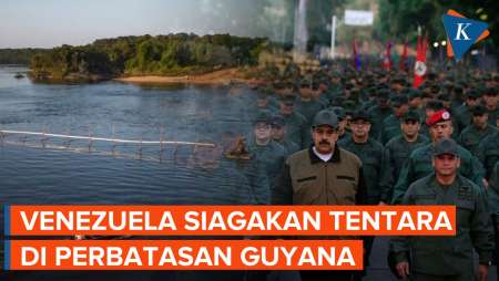 Kapal Perang Inggris Menuju Guyana, Militer Venezuela Bersiaga