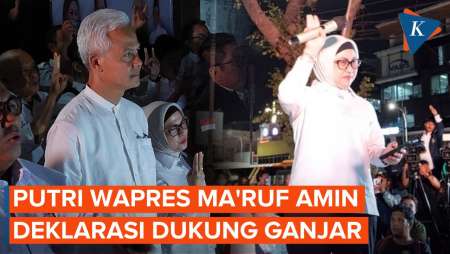 Putri Ma'ruf Amin Dukung Ganjar-Mahfud, Jadi Ketua Dewan Pembina BAKI GAMA