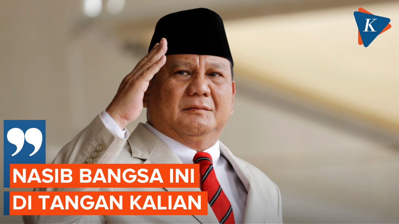 Pidato Prabowo di Depan Komandan Satuan TNI AD