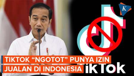 Resmi Dilarang Jokowi, Tiktok Ngotot Punya Izin 