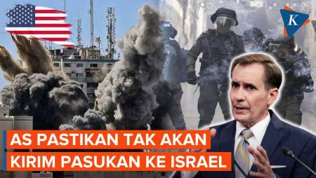 Pastikan Tak Kirim Pasukan ke Israel, AS Siagakan Kapal Perang…