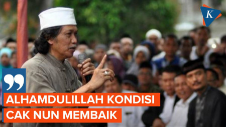 Kondisi Cak Nun Membaik, tapi Masih Belum Bisa Dibesuk