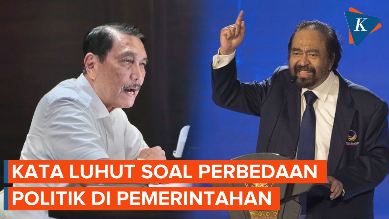 Luhut Usai Bertemu Paloh: Ada Perbedaan Sana-sini, Biasa