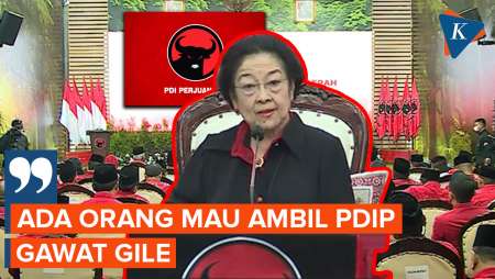 Tak Jadi Pensiun, Megawati: Ada yang Mau Ambil PDI-P, Saya Mau Jadi Ketum Lagi