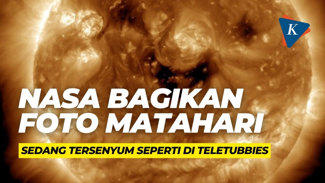 Nasa Bagikan Foto Matahari Sedang Tersenyum Seperti Di Teletubbies