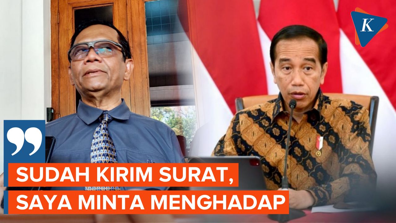 Jadi Cawapres Ganjar, Mahfud Kirim Surat ke Jokowi #Shorts