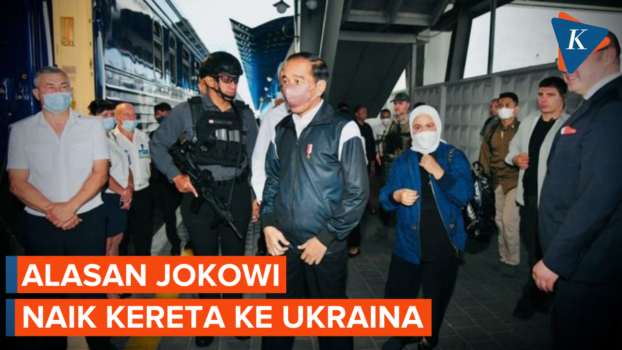 Alasan Jokowi dan Pemimpin Negara Lain Berkunjung ke Ukraina Menggunaka Kereta Api