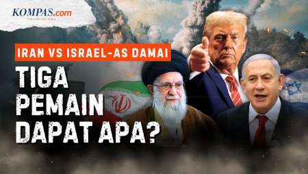 Iran-Israel-AS Damai dan Ketiga Pemain Umbar Kemenangan, Siapa Dapat Apa?