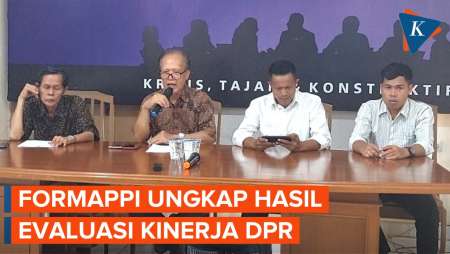 Evaluasi Kinerja DPR, Formappi: Tidak Berhasil Selesaikan Satu Pun RUU,…