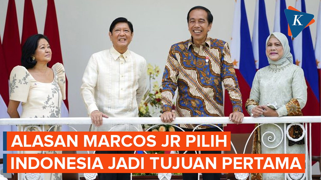 Presiden Ferdinand Marcos Jr Ungkap Alasan Pilih Indonesia sebagai Tujuan Pertama Lawatan Luar Neger