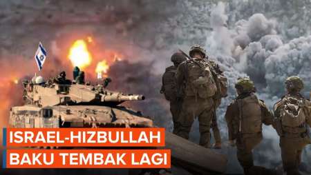Israel-Hizbullah Baku Tembak Lagi, Tempur Di 20 Titik