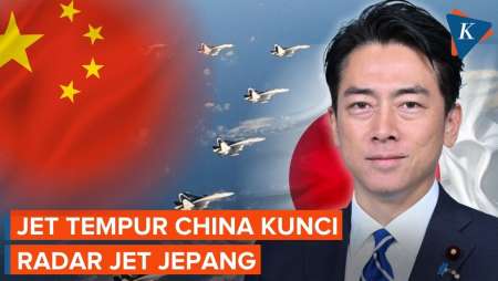 Memanas, Jet Tempur China Dituding Kunci Radar Jet Tempur Jepang