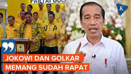 Jawab Soal Isu Jokowi Merapat ke Golkar, Airlangga: Memang Sudah Rapat