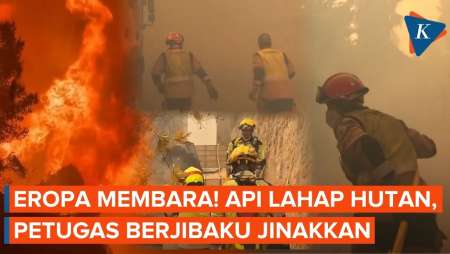 Bencana Api Di Eropa, Ratusan Ribu Orang Mengungsi Akibat Kebakaran Hutan
