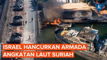 Tentara Israel Hancurkan Armada Angkatan Laut Suriah