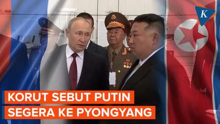 Korea Utara Sebut Vladimir Putin Akan Segera Kunjungi Pyongyang