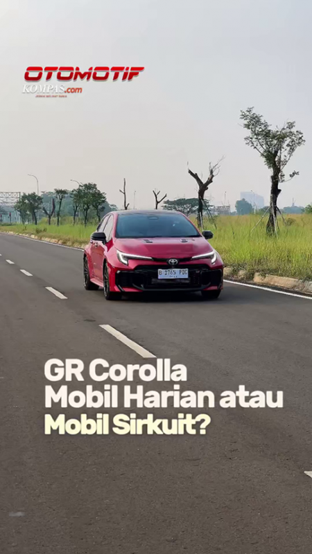 Dua Wajah Mobil Sport Toyota GR Corolla AT