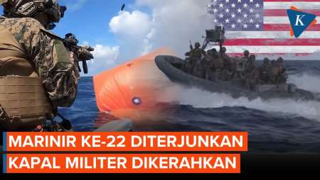 Di Tengah Ketegangan Regional, Marinir AS Gelar Latihan Tembak Di Laut Karibia