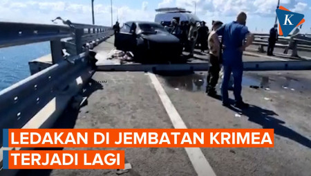 Ledakan di Jembatan Krimea, 2 Orang Tewas