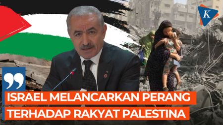 PM Palestina Tuding Israel Tak Memerangi Hamas Namun Memerangi Seluruh Rakyat Palestina