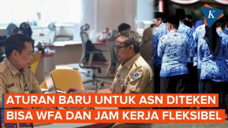 Aturan Baru ASN Diteken, Boleh Kerja WFA dengan Jam Kerja Fleksibel