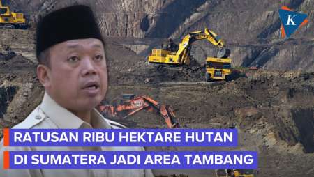 Nusron Ungkap Ratusan Ribu Hektare Hutan Di Sumatera Jadi Area Tambang