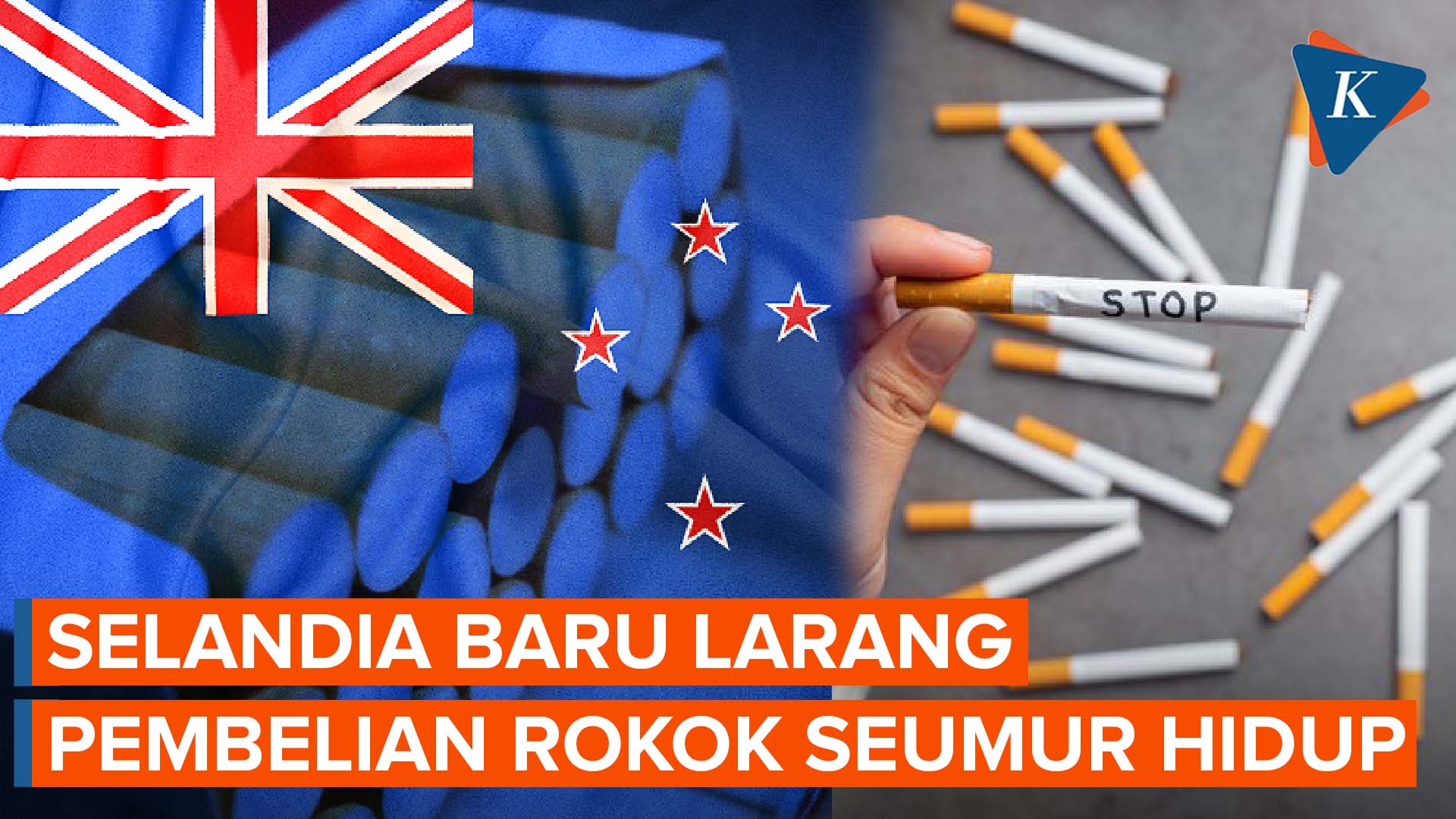 Selandia Baru Larang Generasi Kelahiran 2009 ke Atas Beli Rokok Seumur Hidup