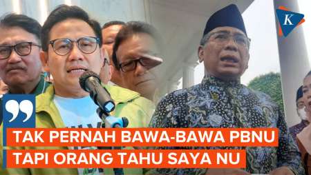 Jawab Ketum PBNU, Cak Imin Klaim Tak Libatkan NU ke Politik