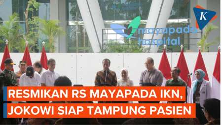 Resmikan RS Mayapada IKN, Jokowi Siap Tampung Pasien