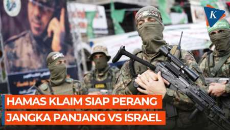 Hamas Siap Hadapi Perang Jangka Panjang dengan Israel