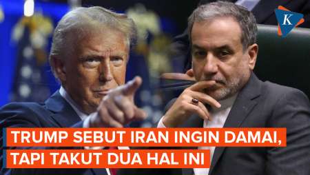Trump Sebut Iran Ingin Damai, Tapi Takut Mengakui