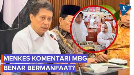 Penilaian Menkes soal Manfaat MBG