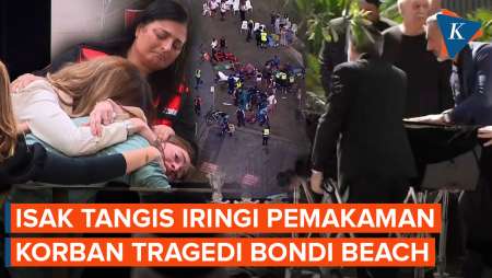 Tangis Pecah Saat Pemakaman Korban Penembakan Bondi Beach Australia