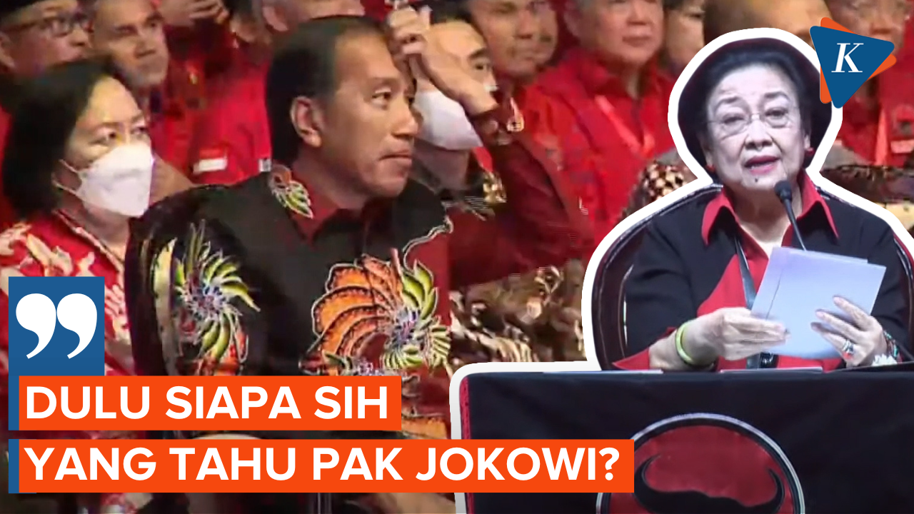 Megawati: Maaf Beribu Maaf, Dulu Siapa Sih yang Tahu Pak Jokowi?