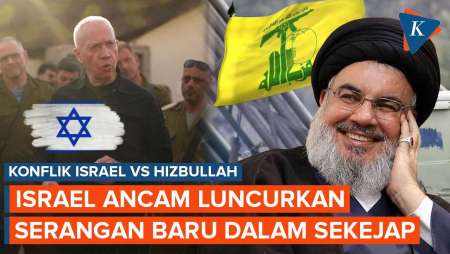 Israel Ancam Hizbullah, Yoav Gallant Sesumbar Akan Luncurkan Serangan Baru ke Lebanon