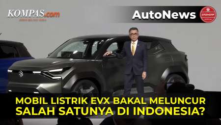 Indonesia Masuk Daftar Peluncuran Mobil Listrik Suzuki eVX