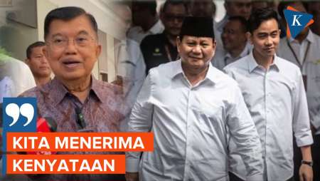 JK: Selamat Pak Prabowo-Gibran, Demokrasi Harus Lebih Baik Lagi