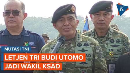 Mutasi Terbaru TNI, Letjen Tri Budi Utomo Jadi Wakil KSAD