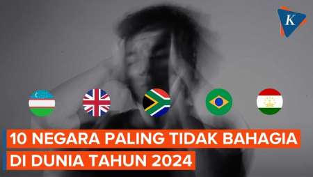 Daftar 10 Negara Paling Tidak Bahagia di Dunia, Ada Indonesia?