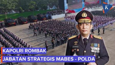 Kapolri Mutasi Jenderal Dan Pejabat Di Internal Mabes Dan Polda