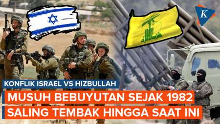 Sejarah Konflik Israel Vs Hizbullah di Lebanon, Musuh Bebuyutan Lebih dari 40 Tahun