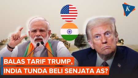 India Dikabarkan Tunda Beli Senjata AS, Balas Tarif 50 Persen Trump?
