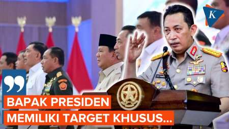 Kapolri Beberkan Ada 18 Catatan Penting Dalam Rapat Pimpinan TNI-Polri