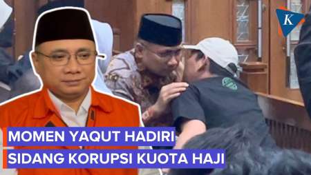 Didampingi Istri, Eks Menag Yaqut Jalani Sidang Dugaan Korupsi Kuota Haji